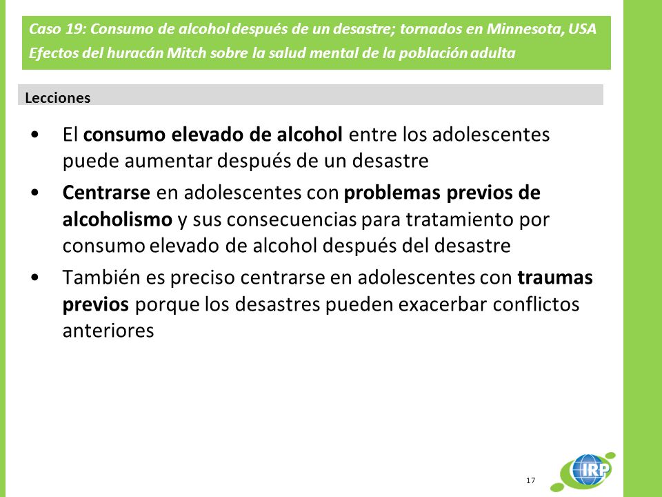 El alcoholismo el tratamiento iskitim